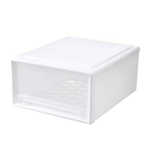TEMU 주방, 욕실, 침실 및 옷장용 스택 가능 서랍 정리함 - 대용량 다목적 플라스틱 수납 박스, 의류와 장난감 정리에 필수 공간 절약 솔루션. 6개 카테고리 라벨 포함, 침대 밑 수납