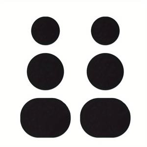 TEMU 스니커즈 측면 손상 및 내마모성 발뒤꿈치 패드 수리용 자체 접착식 구두 패치 6팩 세트