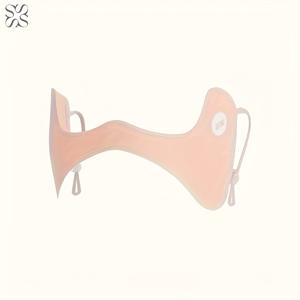 TEMU 1pc 통기성 나일론 얼굴 스카프 마스크 - 부드럽고, , 세탁 가능, 탄성 패션 액세서리, 외출용, 태양 방지, 단색, 손세탁 가능|마스크|스카프