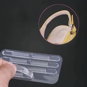TEMU 4pcs 투명 실리콘 방지 슬립 스트립 - 미끄럼 방지 신발, 샌들, 부츠 및 벨트 | 유연한, 내구성 있는, 편안한 신발 액세서리, 미끄럼 방지 신발 | 유연한 스트립 | 내구성 있는 스트립