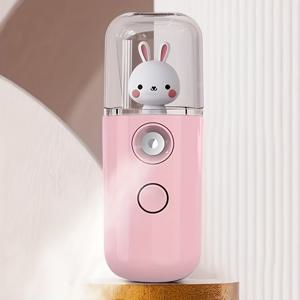 TEMU 휴대용 미니 습기기, 모든 피부 유형에 적합, 여행 및 야외 사용을 위한 이상적인 미용 기기.