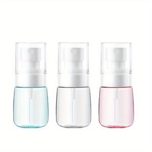 TEMU 3개, 휴대용 여행용 리필 가능한 30ml 스프레이 병, 누출 방지 미세 미스트 빈 플라스틱 용기, 향수, 에센셜 오일, 톤러, 로즈 워터 및 화장품에 적합합니다.