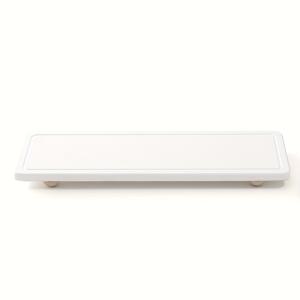 TEMU 1pc 퀵 드라이 다이아토마세스 이스 해 키친 매트 - 슈퍼 흡수성, 미끄럼 방지, 나무 베이스가 있는 직사각형, 흰색, 라이트 그레이, 다크 그레이로 제공 - 주방 및 욕실 싱크, 홈 에센티아에 이상적