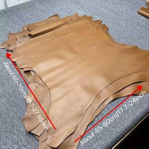 TEMU 고품질 브라운 양털 가죽 - 0.7-0.8mm 두께, 부드럽고 내구성이 뛰어난 전체 곡물 공예 재료 DIY 공예, 의류, 가방, 휴대폰 케이스, 귀걸이, 헤어 액세서리 - 자연적인 브라운 표면, 부드러운 질감, 다용도 공예 재료, 공예 용품, 고급 재료
