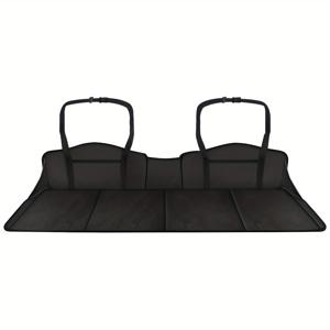 TEMU 차량용 SUV 시트 슬립 익스텐더 - 뒷좌석 침대 변환기, 갭 필러 포함, 내구성 PP 소재, 블랙 - 캠핑 및 여행 필수품