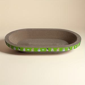 TEMU 1 두꺼운 고양이 긁는 줄, 고양이 장난감, 하나의 놀이와 휴식 - 실내 고양이에게 적합, 내구성이 뛰어난 카드보드 재질, 발톱 관리와 엔터테인먼트에 이상적, 실내 고양이용 고양이 장난감