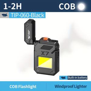 TEMU 1개 웃는 상어 전기 라이터 - 세련된 라이터 - 남성용 세련된 선물 - USB 충전 라이터 - 트렌디한 가제트 - 남성용 생일 선물 - 양말 채우기 - 캠핑 및 하이킹 모험용 촛불 라이터