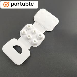 TEMU For AirPods Pro, Pro2용 시리우스 이어버드, 소음 차단 구멍이 있는, 휴대용 보관 케이스, S/M/L 사이즈, 휴대가 편리한 무선 이어버드, 소음 차단 액세서리 | 휴대용, 보조