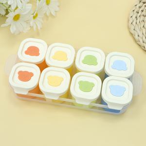 TEMU 뚜껑이 있는 실리콘 식품 보관 용기, 재사용 가능한 식품 냉장고 트레이 스낵 박스 식사 준비 용기, 가정용 식품, 스낵, 견과류, 쿠키, 과자, 채소 및 과일 퍼프에 적합, 전자레인지, 냉장고 및 식기 세척기에서 사용할 수 있습니다, 가정 및 야외에서 필수품|냉동고|전자레인지|식기세척기