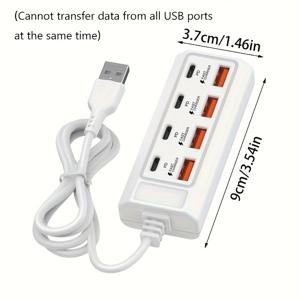 TEMU USB 타입 C 충전기 모바일 폰 여행용 벽면 PD 고속 충전기 샤오미 아이패드 휴대폰 USB 어댑터