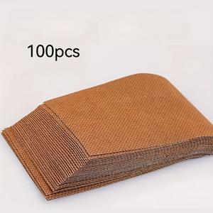 TEMU 100개 허브 온열 패치 - 생강, 계피, 우스바지로 만든 전기 및 배터리 없이 사용 가능한 관절 & 근육용 - 목, 어깨, 등, 허리, 다리 - 가정 및 여행용, 다양한 바디 적용 가능, 천연 성분