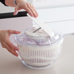 TEMU 마스터 샐러드 스피너 5L 야채탈수기 채칼 6PC 세트|야채탈수기