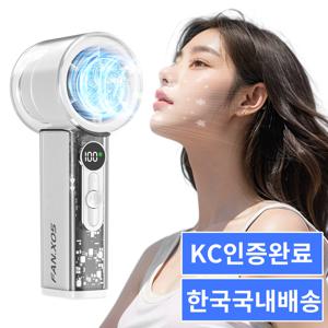 TEMU CCAGU 휴대용 에어컨 선풍기 100단 급속 냉각 대용량 3000mAh 무선 핸디 미니 손선풍기