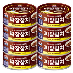 TEMU 사조 짜장 참치 100g*8개