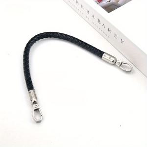 TEMU 2개 세트 30cm/11.8인치 PU 가죽 짠 핸드백 스트랩, 교체 가능한 단축형 손잡이, 3색상 DIY 팔걸이 및 어깨가방 만들기용 소재, 지갑 제작 재료
