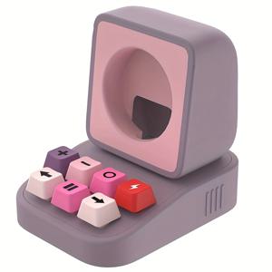 TEMU 크리에이티브 시계 충전기 브래킷, 실리콘 시계 충전기 베이스, 독창적이고 독특한 디자인, 애플 워치용, 창의적인 보관 및 데스크탑 장식, 스마트워치 애호가를 위한 완벽한 선물