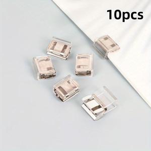 TEMU 2/4/6/10pcs 보이지 않는 다리 단축 클립, 미끄럼 방지 바지 가장자리 클립, 다리 닫기용 수선 없는 숨은 버클, 미끄럼 방지 바지 가장자리 고정 장치, 바지 가장자리 고정 클립, 정장 옷에 완벽