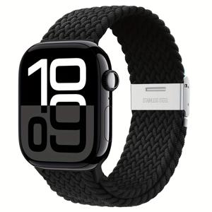 TEMU 애플워치 나일론 스트랩 - 탈착식 버클, iWatch 987654 울트라 2용, 브레이디드 디자인, 모던한 손목 밴드, 가벼운 구조, 조절 가능한 밴드, 테크 애호가를 위한 제품