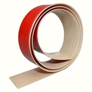TEMU 1개 우아한 나무 무늬 자체 접착 바닥 전환 스트립 - 4cm x 3.3피트(총 13.5피트), 라미네이트 및 비닐 바닥재용 내구성 있는 비닐, 쉬운 설치, 매끄러운 가장자리 보호 및 스타일리시 홈 데코, 현대적 바닥 장식 | 비닐 바닥 테이프
