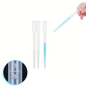 TEMU 3/5pcs 3ml 일회용 플라스틱 전송 피펫, 에센셜 오일 Dropper, 향수 샘플러, 액체 Dropper, 미용 유체 전송 도구, 부드럽고 유연한|향수