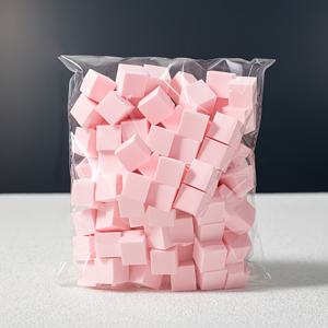 TEMU 60개 다기능 손톱 스펀지 패드 - 투명한, 조절 가능한 가장자리, 부드러운 손톱 관리를 위한 이상적인 제품, 아이섀도우 및 미용 도구, 손톱 아트 용품 | 투명한 디자인 | 내구성이 뛰어난 스펀지 소재|네일재료