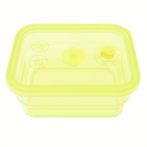 TEMU 실리콘 재료와 식품 신선도 상자 500ml, 1000ml, 15000ml 세 가지 스타일의 주방 반투명 실리콘 신선도 보관 상자, 멜론 및 야채 고기 냉장고 분할 보관 상자(뚜껑 포함)