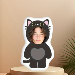 TEMU 개인 또는 좋아하는 배우, 애완동물, 가수 및 아이돌 사진이 있는 커스텀 사진 대형 회색 늑대 플러시 베개 - 귀여운 이중면 프린트 쿠션, 가구 장식 및 소파 장식, 침대 또는 허리 지원, 부드러운 폴리에스터 충전, 파티 선물, 재미있는 매달린 장식, 베개|이불|소파|쇼파쿠션