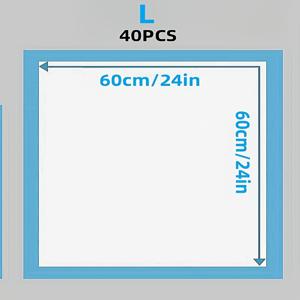 TEMU 20/40/50/100팩 경량 개 및 고양이 훈련 패드 - 고품질 일회용 애완동물 , 개아기, 소형 개, 대형 개용 - 부드러운 흡수성 직물, 미끄럼 방지 표면, 내구성 있는 애완동물 쓰레기 패드, 가정 및 여행용, 애완동물 , 일회용 애완동물 용품, 부드러운 직물 안감, 미끄럼 방지 뒷면|배변패드