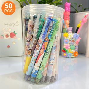 TEMU 30 또는 50개의 인스 윈드 프레스 중립 펜, 빠른 건조 잉크 펜, 섬세한 필기 끝, 부드러운 쓰기, 다이어리 미학에 적합, 글쓰기, 그림 그리기, 학교, 사무실 가정용 가구, 학습 등 데이|다이어리|일기장