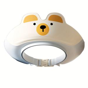 TEMU 1pc 아기 샤워 모자, 눈과 귀에 들어오는 폼을 방지하기 위한 아기 샤워 모자, 물과 샴푸 도구를 아기로부터 유지하기 위한 아기 샴푸 배수 반지