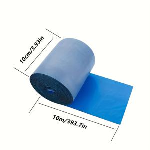 TEMU 10cm x 10m 자체 접착 방수 테이프, 벗기고 붙이는 보호 필름은 제거 후 사용할 수 있으며, 절단 가능, 야외 지붕 및 컨테이너에 적합,锈proof, 내식성, 누수 방지 및 노화