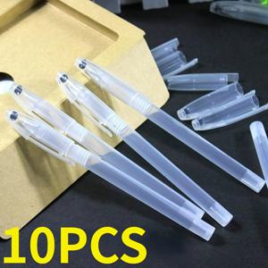 TEMU 5/10pcs 투명 펜 홀더 PP 배니싱 펜 쉘 기존 롤러 볼 펜 수성 펜 범용 빈 막대 액세서리