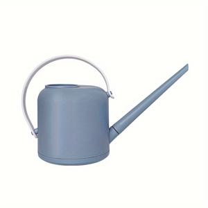 TEMU 1pc 내구성이 뛰어난 1.7L 플라스틱 물뿌리개, 긴 뿔, 용이한 물뿌리기, 그늘에 있는 식물용 식물 물 뿌리개, 가정 정원 관개 도구, 손잡이가 있습니다. 압력은 필요하지 않습니다.
