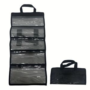 TEMU 대용량 PVC 낚시 태클 가방 - 투명하고 휴대용이며 내구성이 뛰어난 미끼 및 액세서리 보관함