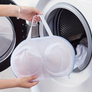 TEMU 1pc 내구성 있는 메쉬 세탁 가방 - 부드러운 옷을 위한 둥근 지퍼 세탁 가방, 짠 천, 지퍼 잠금 기능이 있는 보호용 의류 세탁 가방, 1팩, 세탁 가방