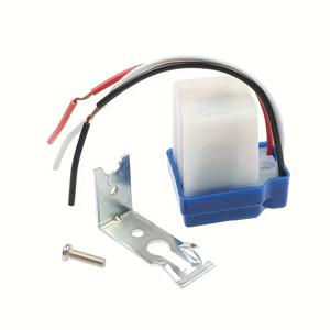 TEMU 1개 AS-10 12V 10A 자동 켜짐/꺼짐 광센서 스위치용 - 광학 감도, 3선 설치, LED, 형광등 및 백열등용 3-5초 지연 - 에너지 효율적인 거리 조명에 이상적