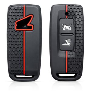 TEMU 2023년형 Honda ADV 350, PCX 160, SH350, PCX125, ADV 150, SH350i, VISION 110, nss 350용 실리콘 키 커버 케이스 홀더 키체인