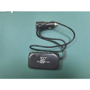 TEMU AK-SHIP 3-in-1 자동차 충전기, 빠른 충전 USB-C 및 듀얼 USB 포트 - 12-24V 차량용 다기능 빠른 충전 어댑터, 대부분의 전기 자동차, 버스, 트럭, 자동차 충전기, 버스 충전 , 현대적인 액세서리, 내구성 있는 구조