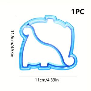 TEMU 식품 안전한 플라스틱으로 제작된 디저트 테마 샌드위치 커터와 DIY 빵 및 토스트 모양, 점심 상자 장식에 적합합니다.