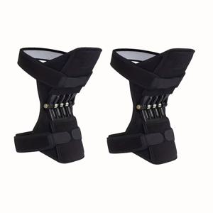 TEMU 2pcs 무릎 지원 스트랩, 관절 안정자, 스프링, 활동적인 생활 스타일, 노인 편안함, 추운 날씨 훈련 및 스포츠에 적합한 편안하고 통기성이 좋은 무릎 안정자, 가벼운 조절 가능한 디자인|무릎보호대