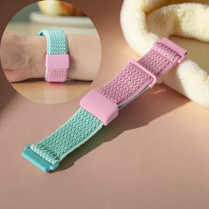 TEMU 1pc 듀얼 톤 자석 클립 시계 밴드 - 18mm, 20mm, 22mm 넓은, 통기성이 좋은 동적 스트랩 여성 및 가족 스마트워치용 (삼성, 가르민, 아마즈핏, 샤오미용) - 개인화된, 니시 & 귀여운 패션 시계 밴드, 니시 시계 밴드 | 듀얼 톤 스트랩 | 조절 가능한 시계 밴드, 시계 액세서리
