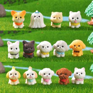 TEMU 14pcs 귀여운 만화 미니 가든 조각상 세트 - 보나이, 아쿠아리움 및 가정 장식용 레진 장식 액세서리, 미크로 랜드스케이프 및 DIY 프로젝트에 완벽한 가든 장식