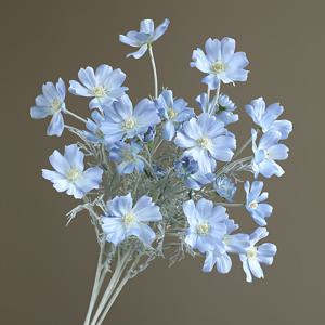TEMU 5개 인공 꽃 - 실제 터치, 항산화 기능의 꽃 장식, 결혼식, 약혼식, 기념일 및 홈 데코용, 페르시안 꽃, 부케, 야외 정원
