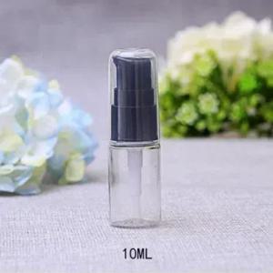 TEMU 5개 팩 10ml 플라스틱 리필 가능 펌프 병 - 무향, 여행 친화적, 에센셜 오일 및 화장품 용기, 빈 로션 및 샴푸 디스펜서