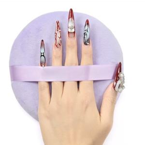 TEMU 1개-15cm 초대형 메이크업 스펀지 퍼프 - 소프트 벨벳 화장품 스펀지, 파운데이션, 파우더 및 블러시 애플리케이션용 - 향수 없는, 수분 흡수성 폴리우레탄(PU) 미용 도구, 미용 도구| 부드러운 질감 스펀지| 향수 없는 미용 제품
