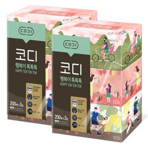 TEMU 코디 200매 X 3개입 2개