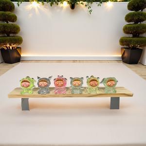 TEMU 6개 레진 통통 아기 피규어, 침실·스터디룸·책상·차량용 DIY 액세서리, 귀여운 필수 아이템! 여자친구를 사로잡을 완벽한 선물