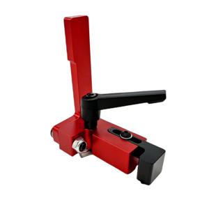 TEMU 목공용 1pc 울타리 플립 스톱 - 마이터 트랙 스토퍼 멀티 슬롯 울타리 리미터 로케이터 - 라우터 및 톱 테이블용 슬라이드 레일 알루미늄 합금 블록 슈트 리미터 DIY 도구