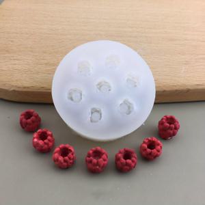 TEMU 1pc, 폰던트 금형, 3D 블루베리 라즈베리 실리콘 금형, 캔디 금형, 초콜릿 금형, 베이킹 도구, 주방 가전제품, 주방 액세서리