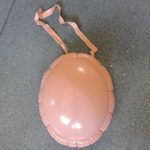 TEMU 풍선 배꼽 코스튬 액세서리 - PVC, 크리스마스 코스프레 & 파티 소품에 완벽, 임신 배꼽 패드